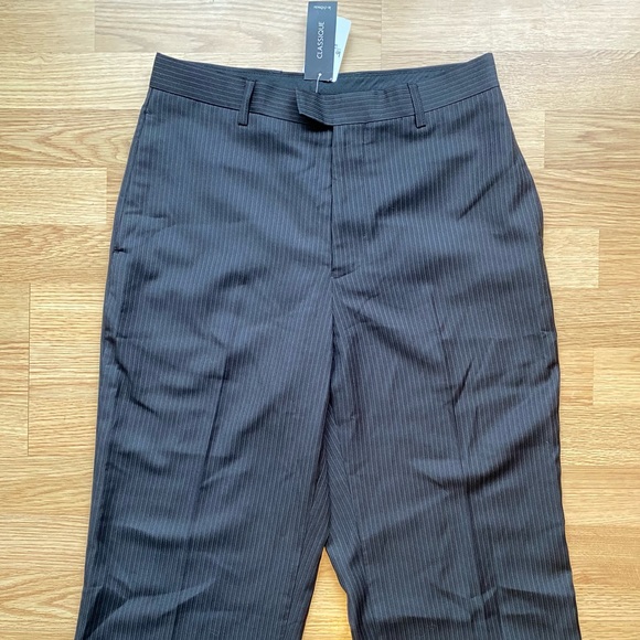 Pinstriped creased men’s dress pants - Picture 2 of 6